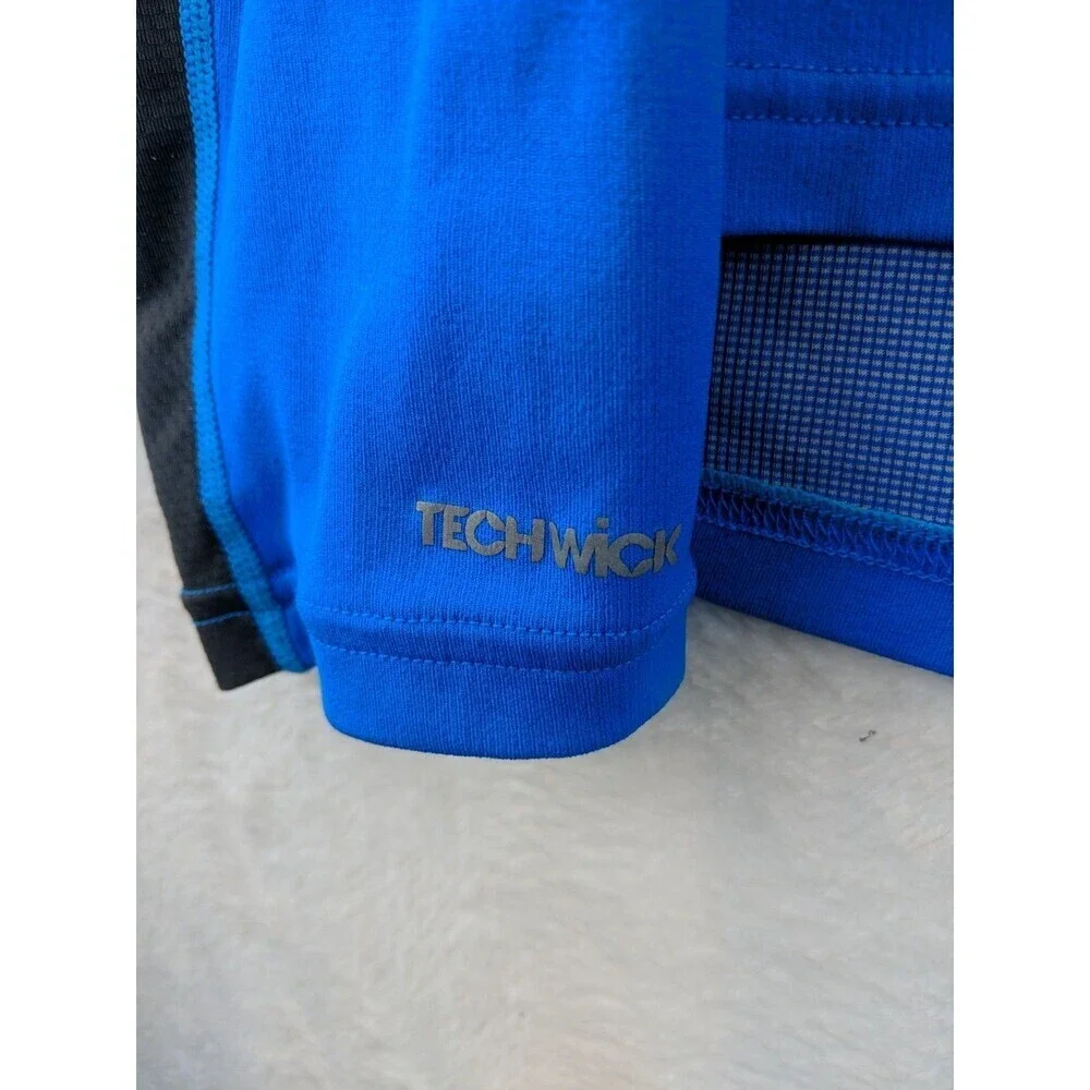 Eastern Mountain Sports EMS Blue Quarter Zip Pullover Mens Size XL